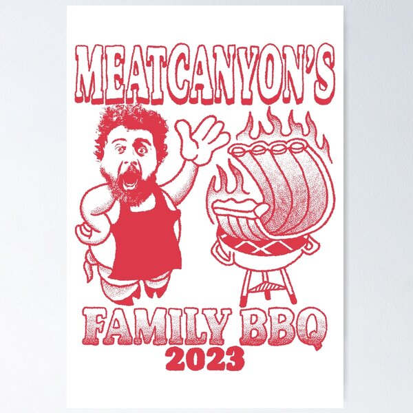 meatcanyon merch cookout Poster RB1212 product Offical meatcanyon Merch