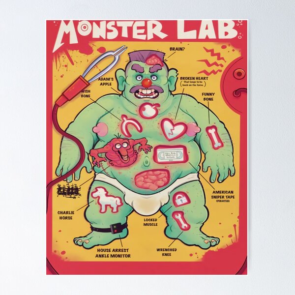 LIMITED EDITION - MONSTER LAB FOURTH EPISODE - MEATCANYON Poster RB1212 product Offical meatcanyon Merch