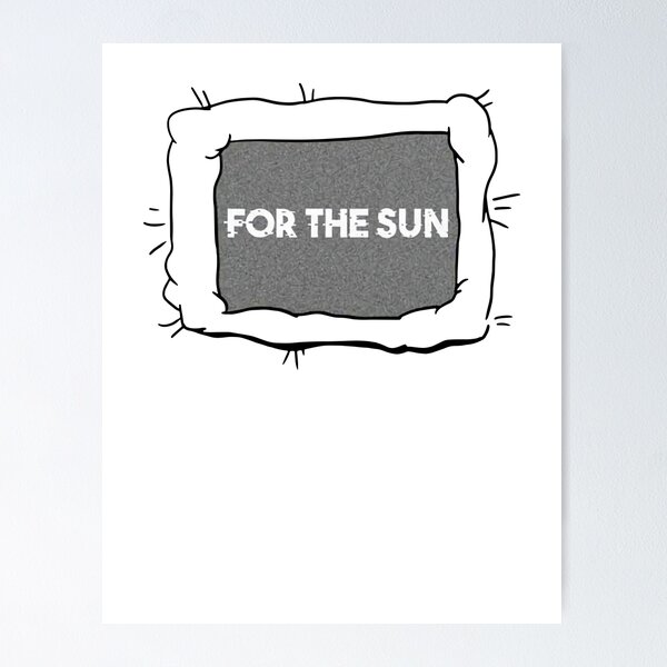 MEATCANYON - FOR THE SUN - DOUBLE SIDED Poster RB1212 product Offical meatcanyon Merch