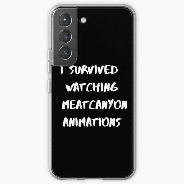 I survived watching MeatCanyon animations Samsung Galaxy Soft Case RB1212 product Offical meatcanyon Merch