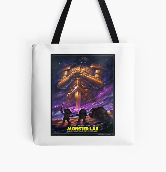 MONSTER LAB EIGHT EPISODE PRINT - MEATCANYON All Over Print Tote Bag RB1212 product Offical meatcanyon Merch