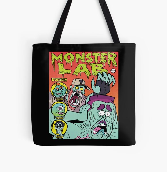 MONSTER LAB FIFTH EPISODE PRINT MEATCANYON All Over Print Tote Bag RB1212 product Offical meatcanyon Merch
