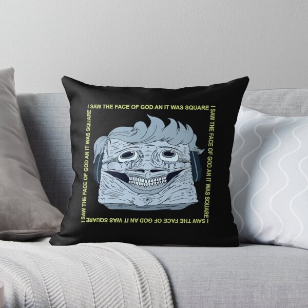 MEATCANYON - FACE OF GOD Throw Pillow RB1212 product Offical meatcanyon Merch