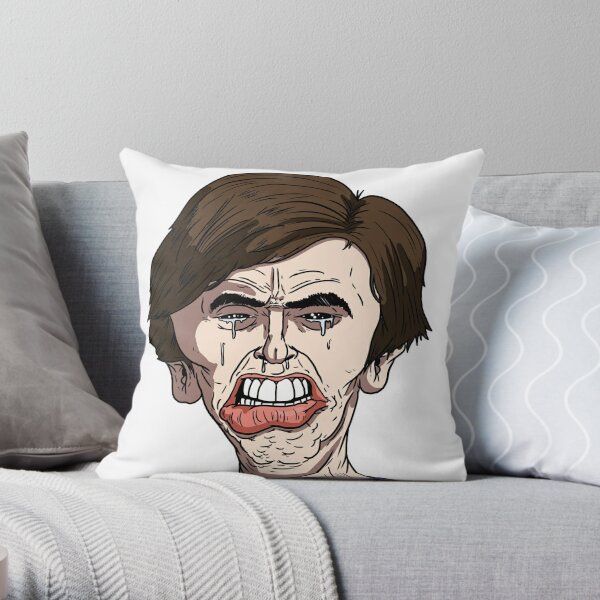 Papa Meat (@meatcanyon) Throw Pillow RB1212 product Offical meatcanyon Merch