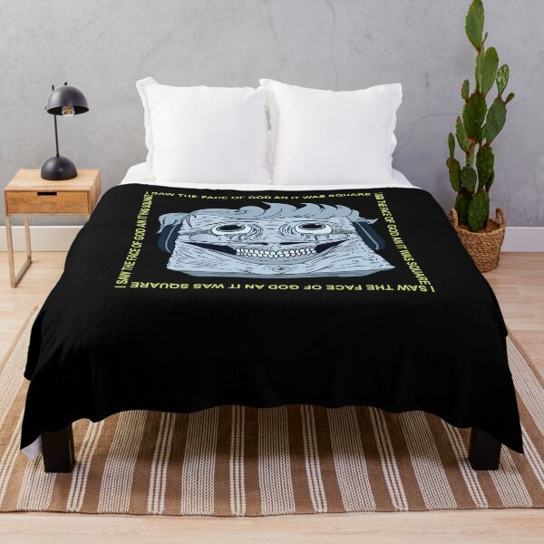MEATCANYON - FACE OF GOD Throw Blanket RB1212 product Offical meatcanyon Merch