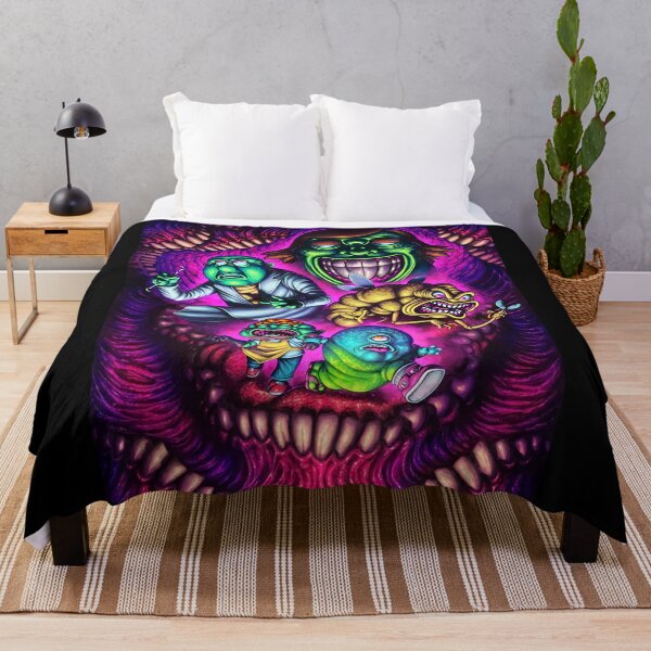 MEATCANYON - MONSTER LAB SECOND EPISODE Throw Blanket RB1212 product Offical meatcanyon Merch