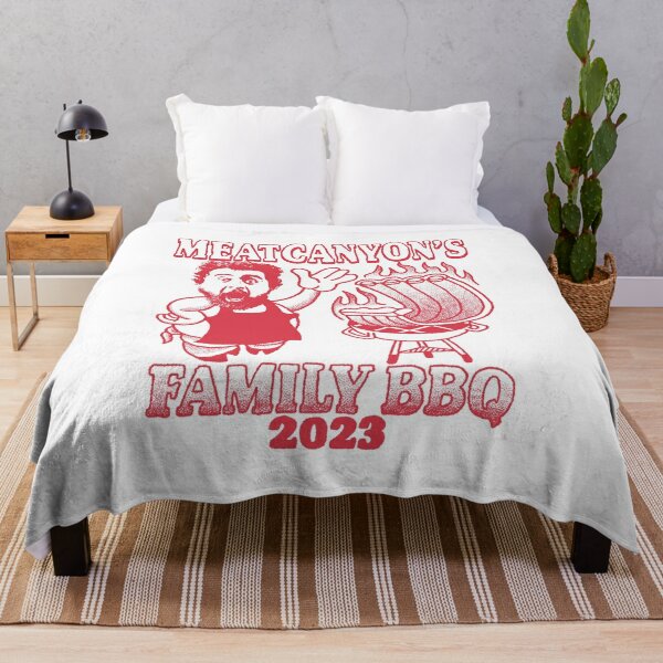 meatcanyon merch cookout Throw Blanket RB1212 product Offical meatcanyon Merch