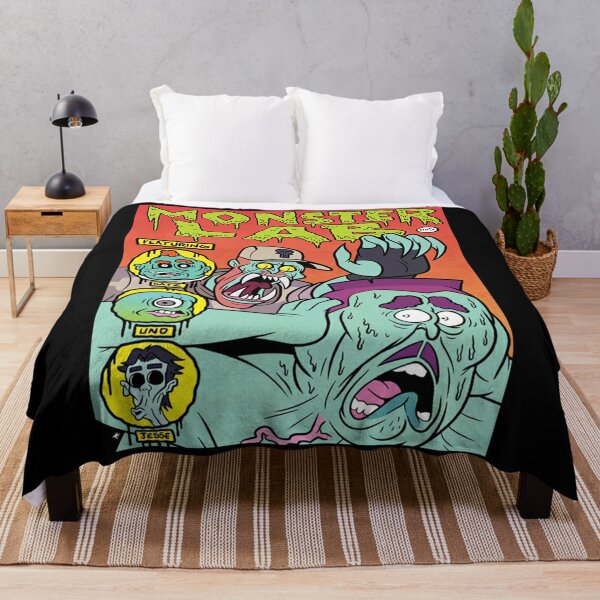 MONSTER LAB FIFTH EPISODE PRINT MEATCANYON Throw Blanket RB1212 product Offical meatcanyon Merch