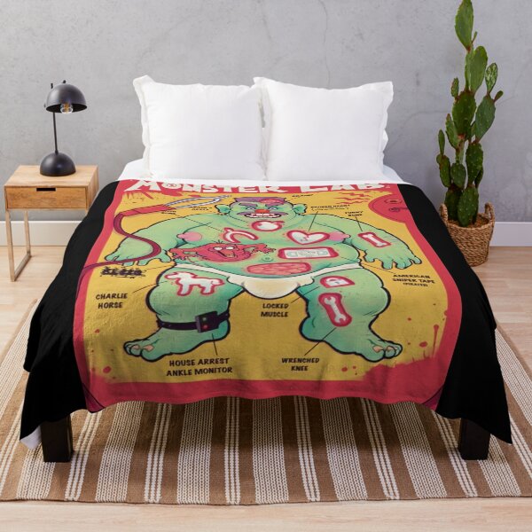 LIMITED EDITION - MONSTER LAB FOURTH EPISODE - MEATCANYON Throw Blanket RB1212 product Offical meatcanyon Merch