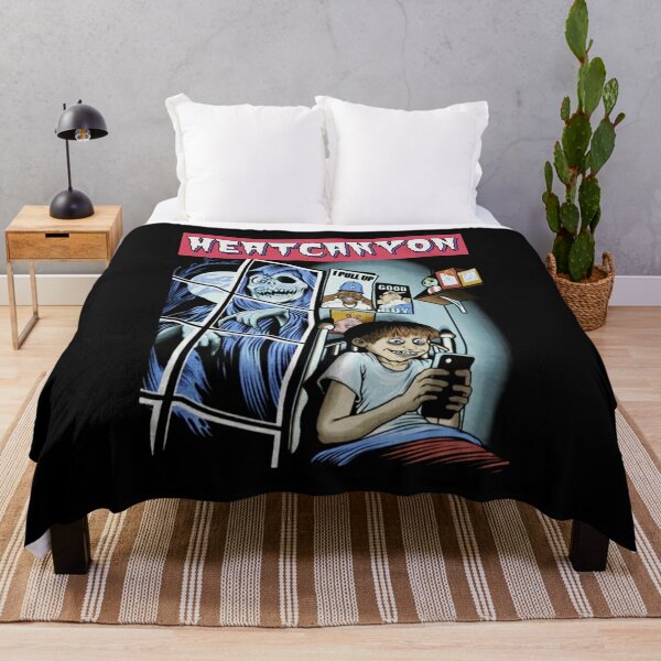 MEATCANYON CREEPSHOW Throw Blanket RB1212 product Offical meatcanyon Merch
