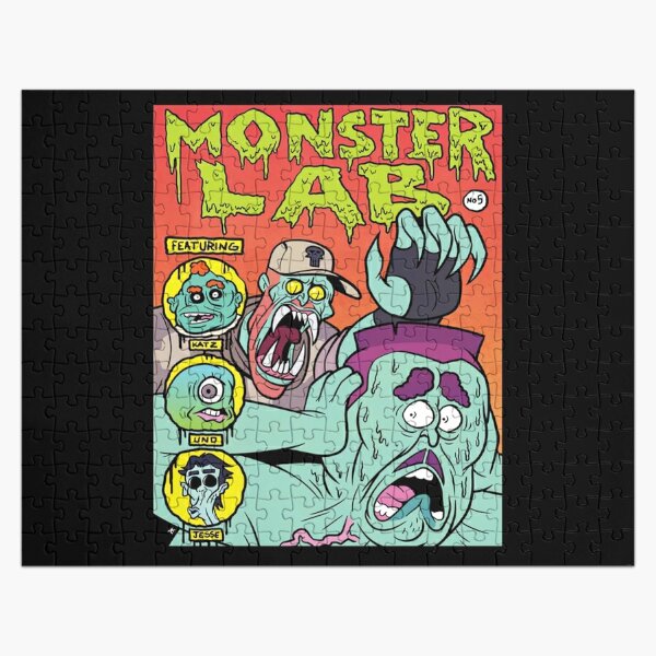 MONSTER LAB FIFTH EPISODE PRINT MEATCANYON Jigsaw Puzzle RB1212 product Offical meatcanyon Merch