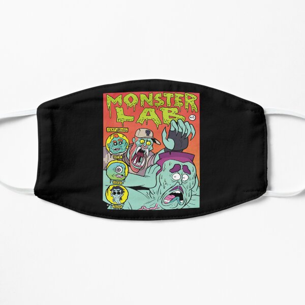 MONSTER LAB FIFTH EPISODE PRINT MEATCANYON Flat Mask RB1212 product Offical meatcanyon Merch
