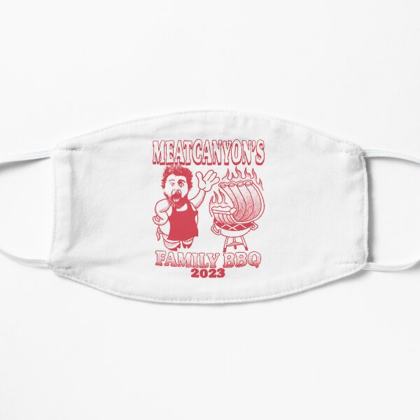 meatcanyon merch cookout Flat Mask RB1212 product Offical meatcanyon Merch