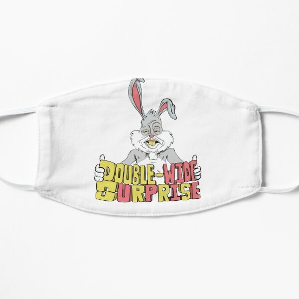 MEATCANYON - DOUBLE WIDE SURPRISE   Flat Mask RB1212 product Offical meatcanyon Merch